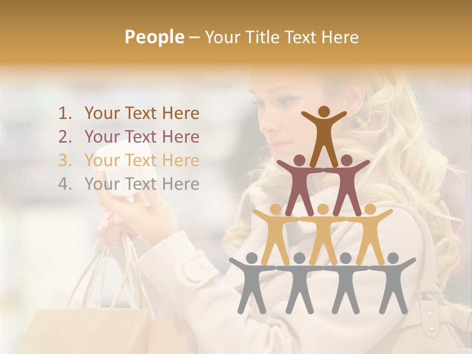 Man Sale Architect PowerPoint Template