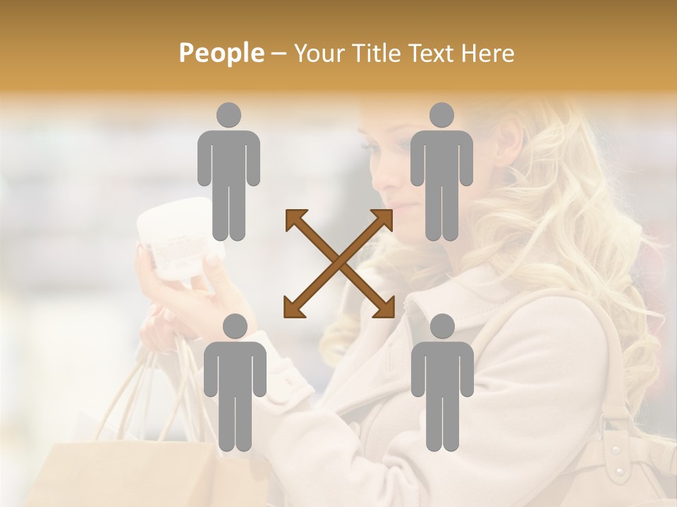 Man Sale Architect PowerPoint Template