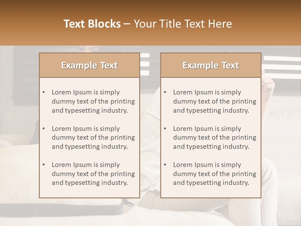 Background Lawn Rent PowerPoint Template