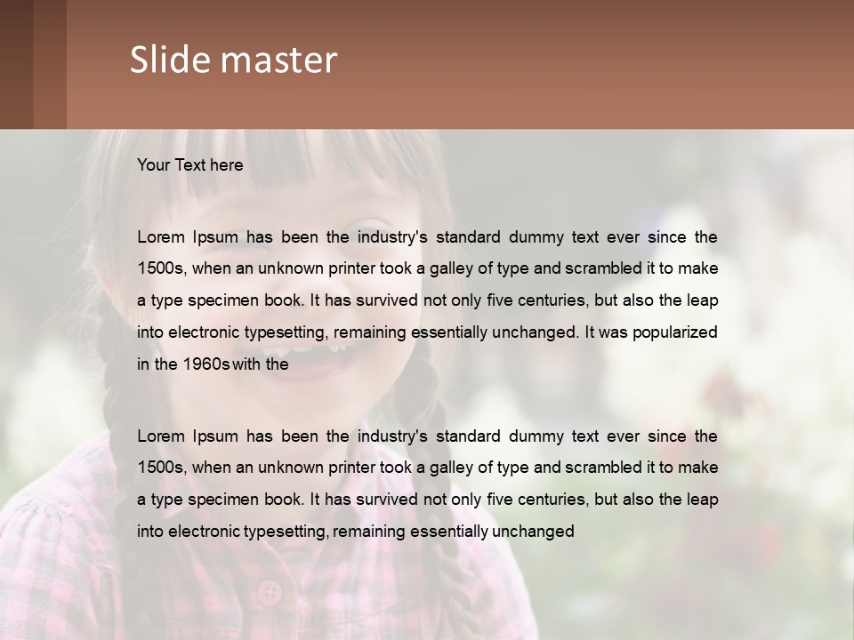 Home Cloud Leaf PowerPoint Template