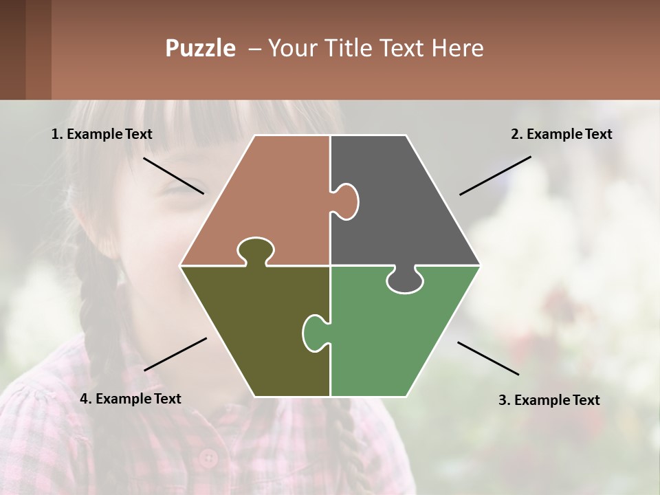 Home Cloud Leaf PowerPoint Template