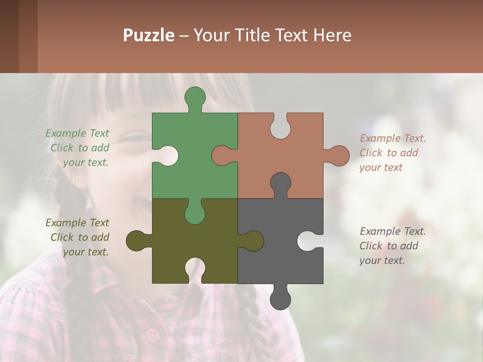 Home Cloud Leaf PowerPoint Template