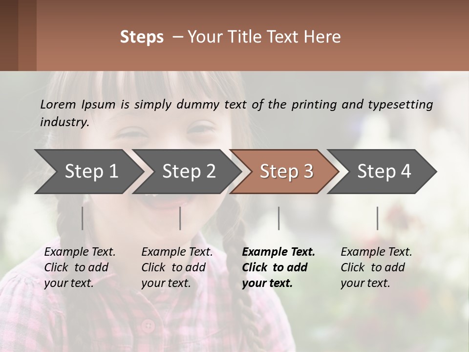 Home Cloud Leaf PowerPoint Template