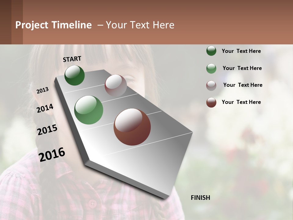 Home Cloud Leaf PowerPoint Template