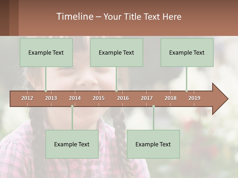 Home Cloud Leaf PowerPoint Template