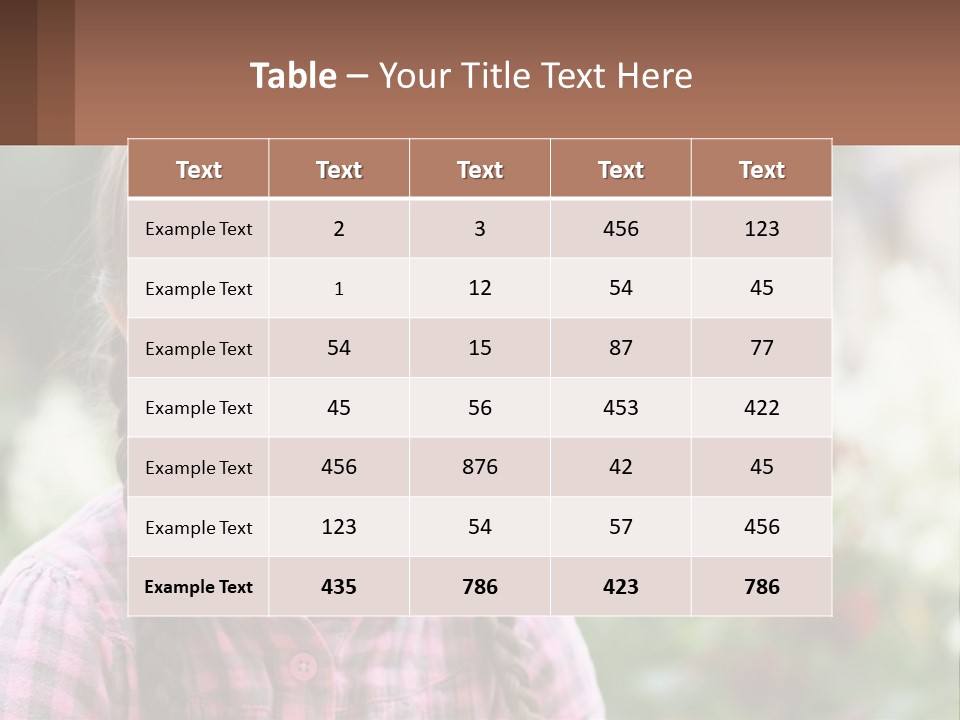 Home Cloud Leaf PowerPoint Template