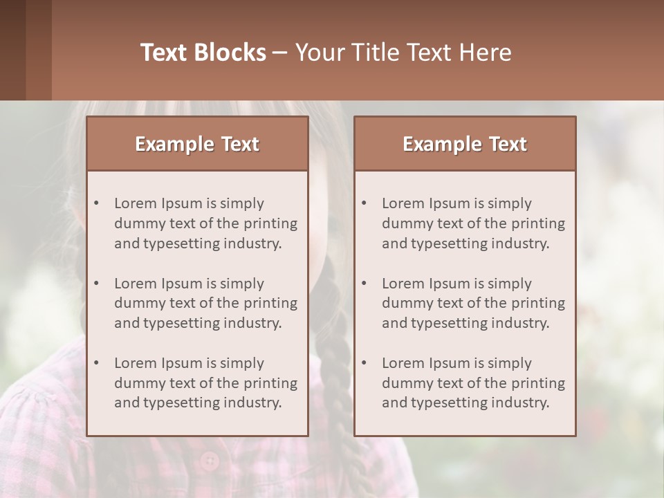 Home Cloud Leaf PowerPoint Template