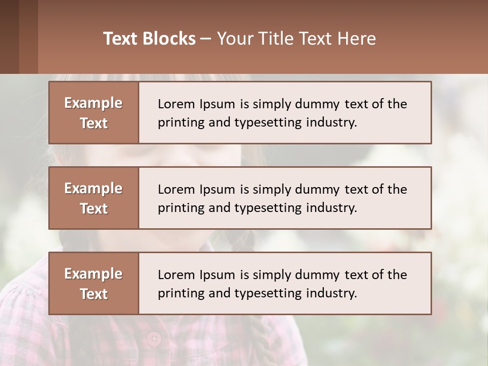 Home Cloud Leaf PowerPoint Template