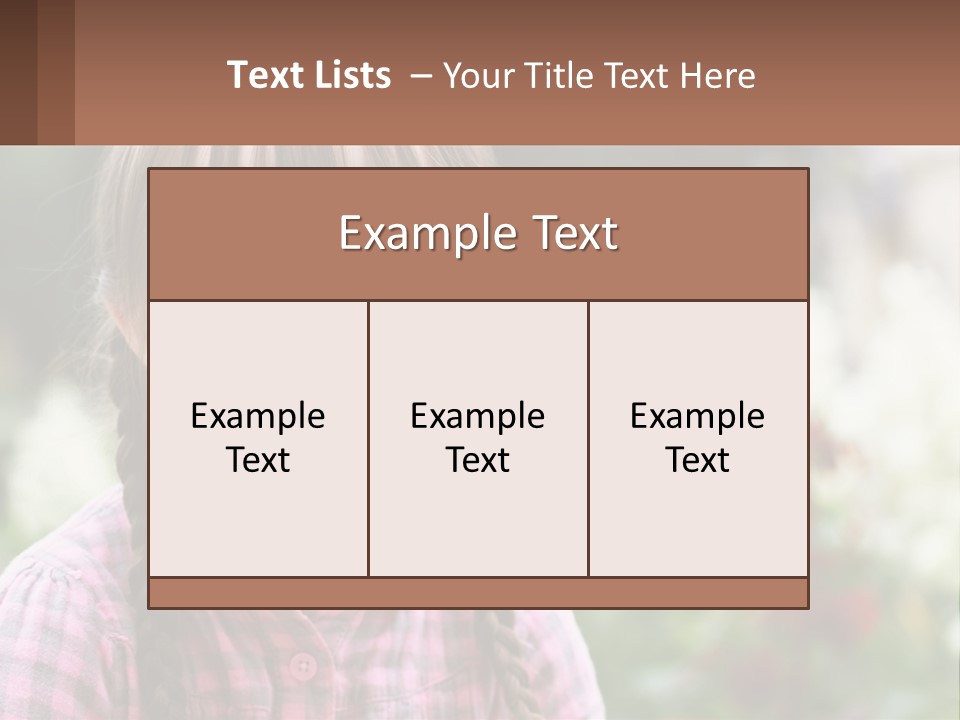 Home Cloud Leaf PowerPoint Template