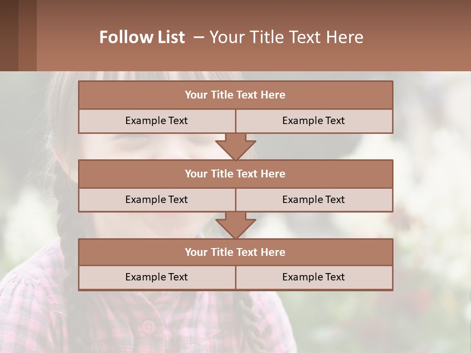 Home Cloud Leaf PowerPoint Template