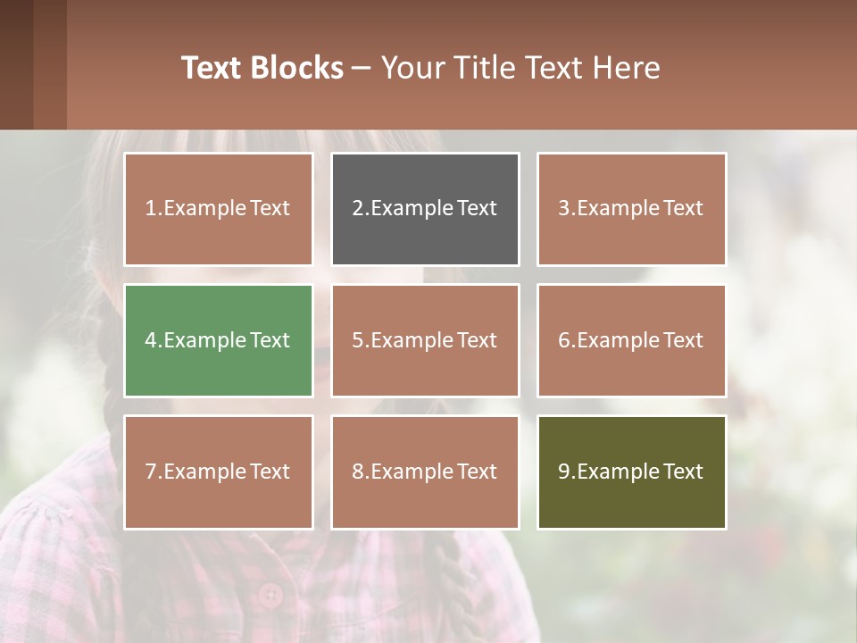 Home Cloud Leaf PowerPoint Template