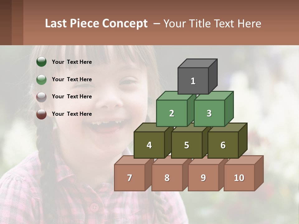 Home Cloud Leaf PowerPoint Template