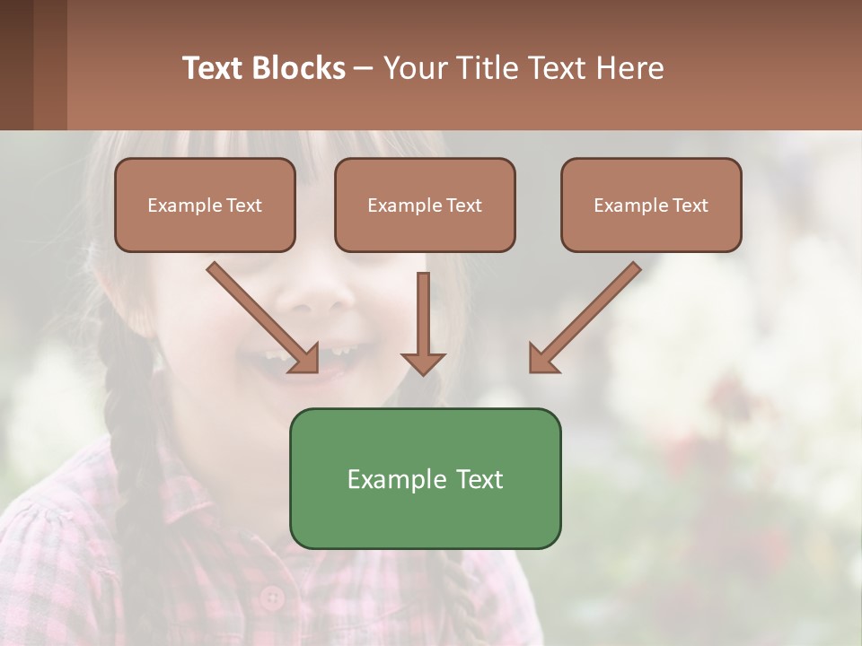 Home Cloud Leaf PowerPoint Template