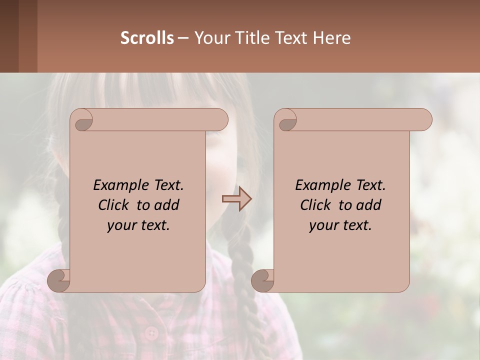 Home Cloud Leaf PowerPoint Template