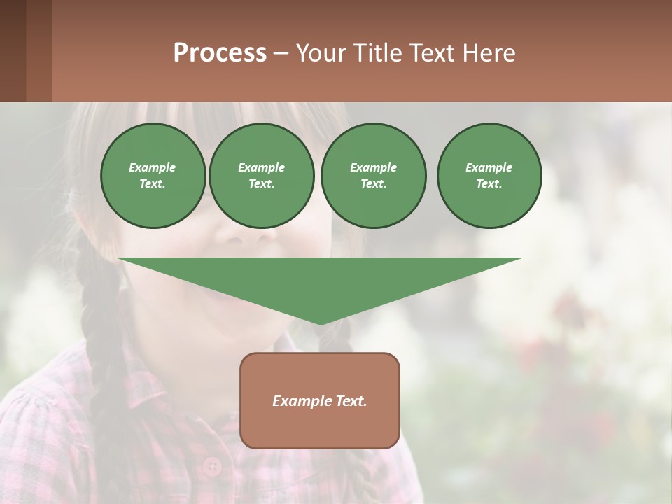 Home Cloud Leaf PowerPoint Template