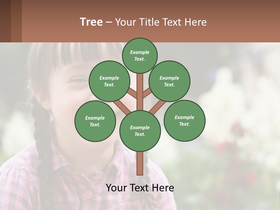 Home Cloud Leaf PowerPoint Template