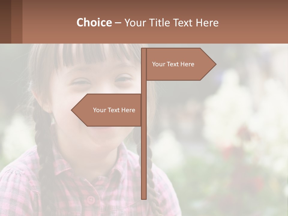 Home Cloud Leaf PowerPoint Template