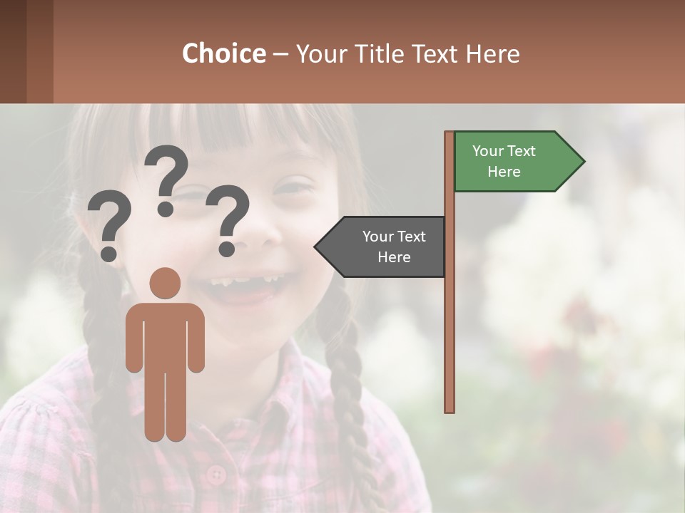 Home Cloud Leaf PowerPoint Template