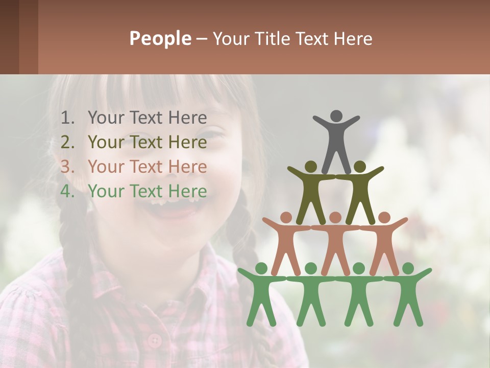 Home Cloud Leaf PowerPoint Template