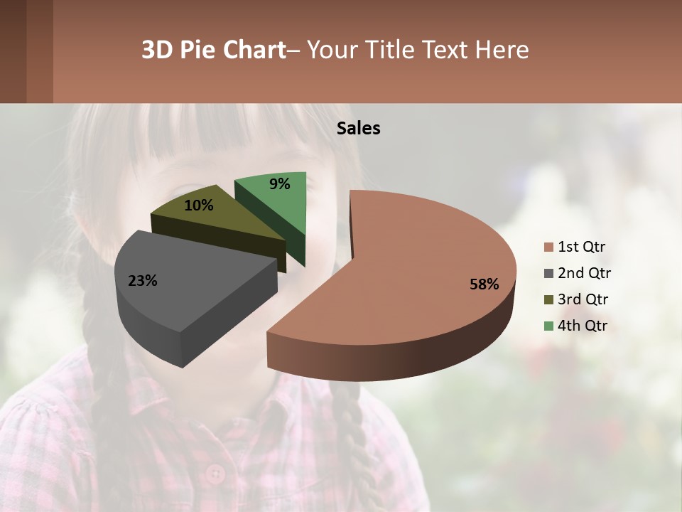 Home Cloud Leaf PowerPoint Template