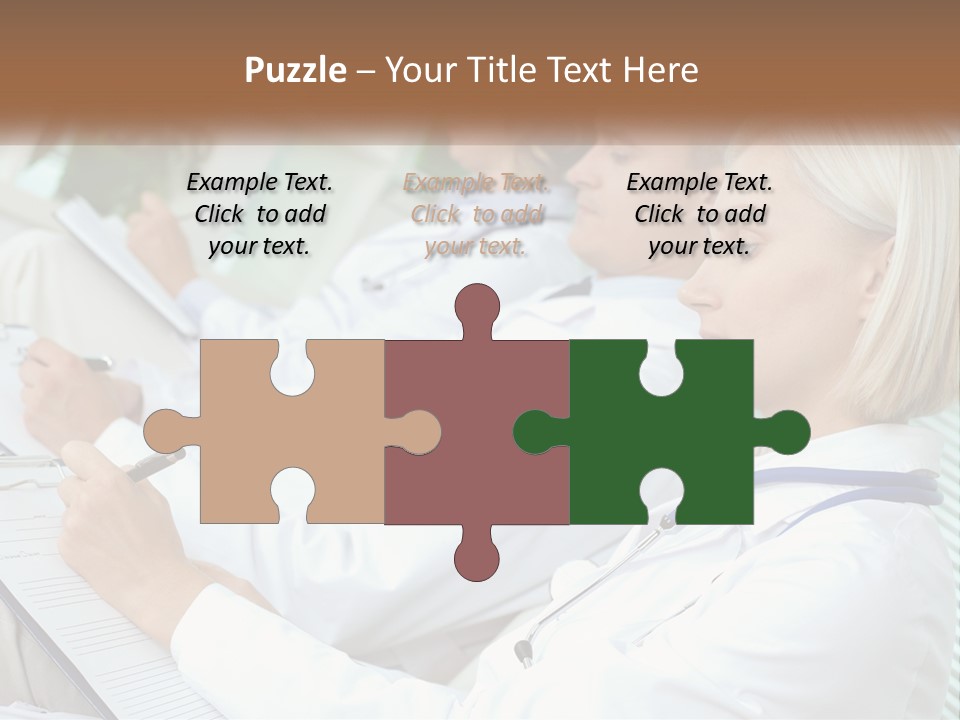 Build Man House PowerPoint Template