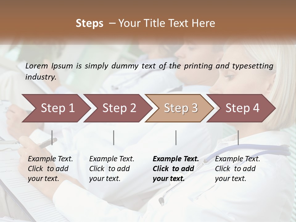 Build Man House PowerPoint Template