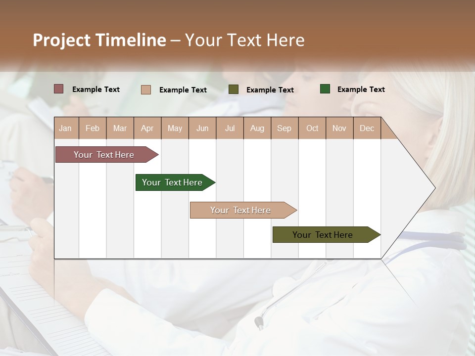 Build Man House PowerPoint Template