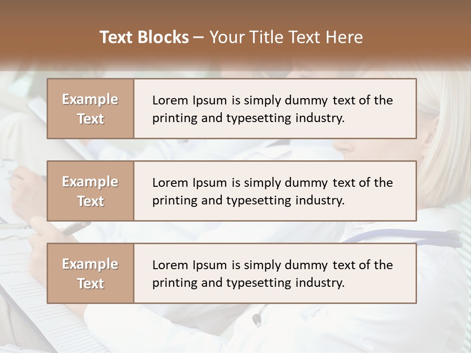 Build Man House PowerPoint Template