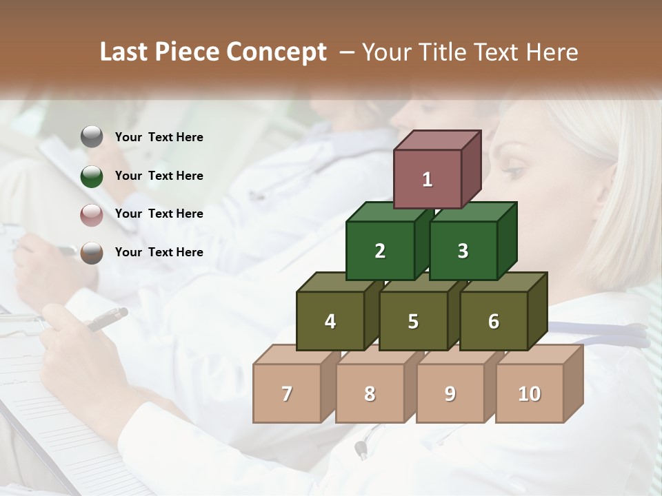 Build Man House PowerPoint Template