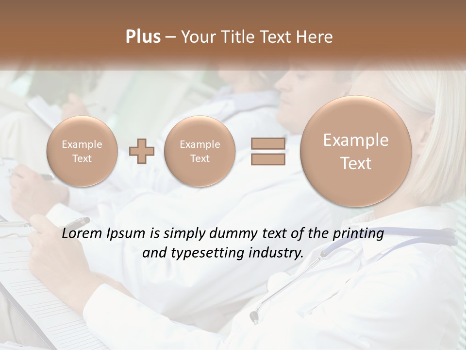 Build Man House PowerPoint Template