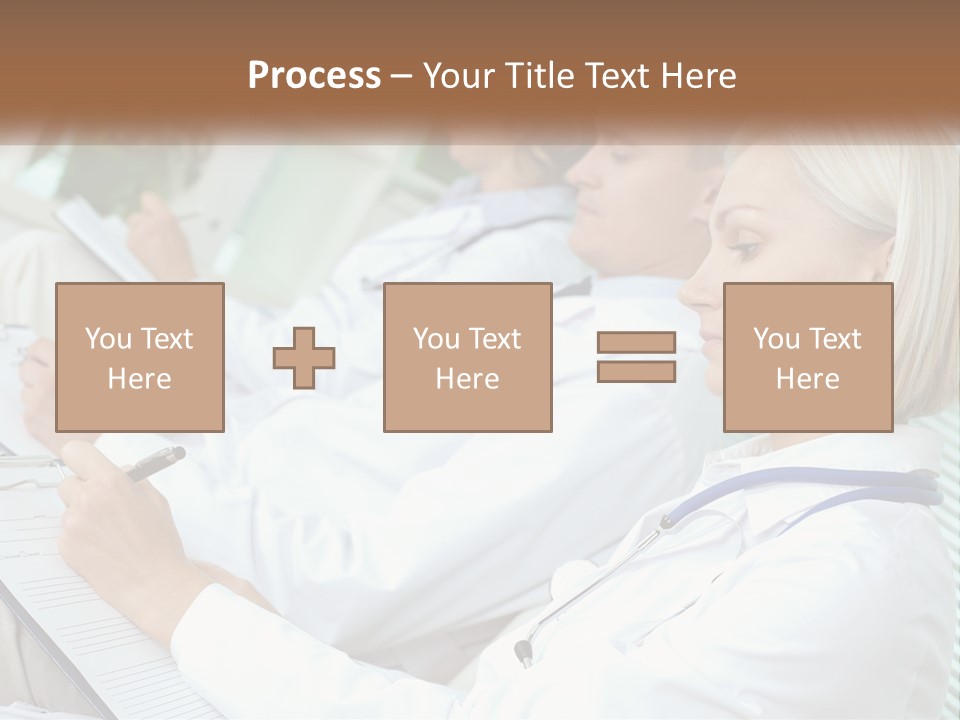 Build Man House PowerPoint Template