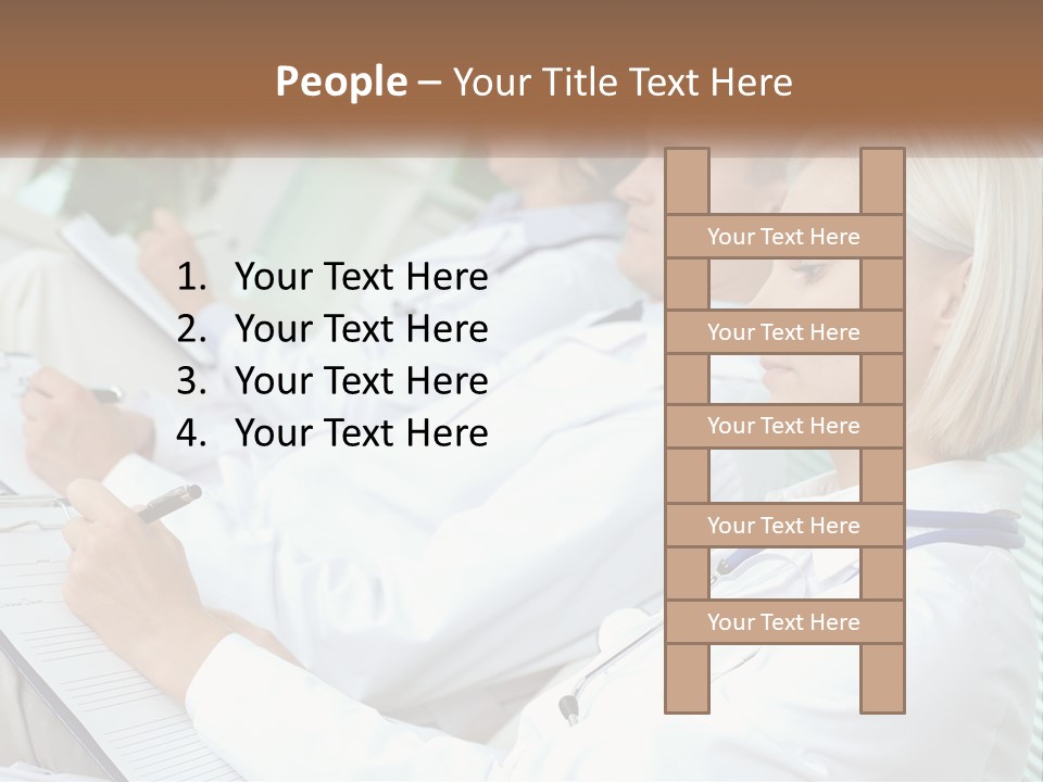 Build Man House PowerPoint Template