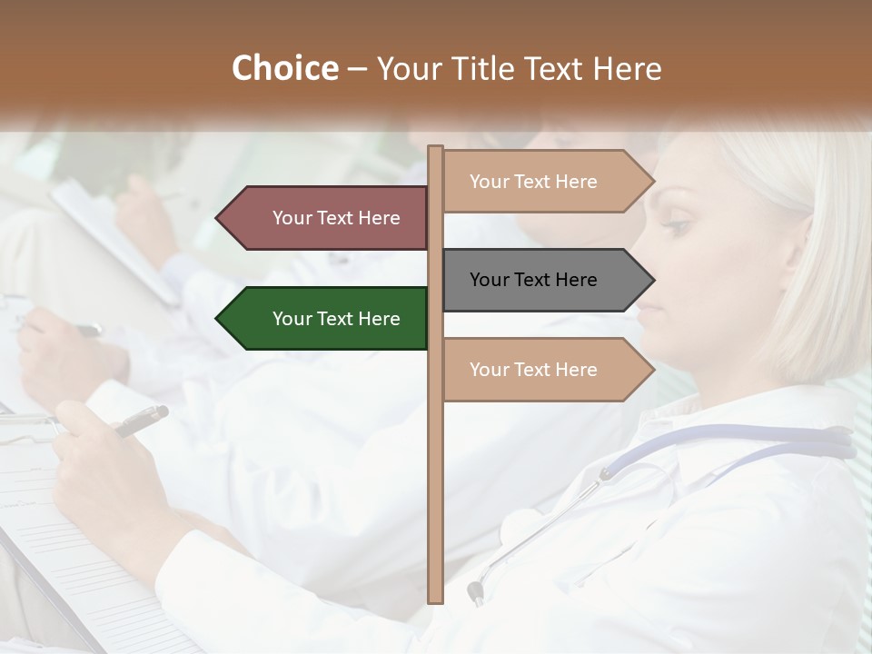 Build Man House PowerPoint Template