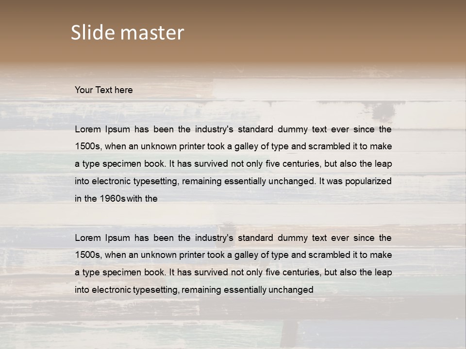 Property Grass Residential PowerPoint Template