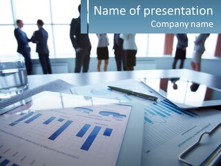 Model Rent Business PowerPoint Template