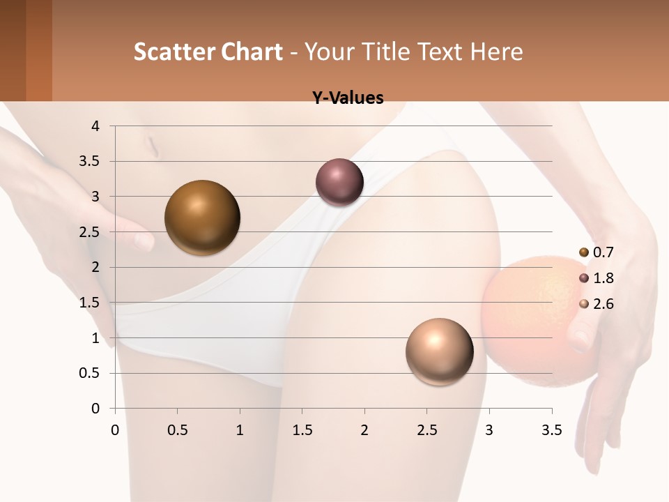 Model Business Hand PowerPoint Template