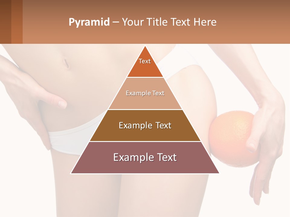 Model Business Hand PowerPoint Template