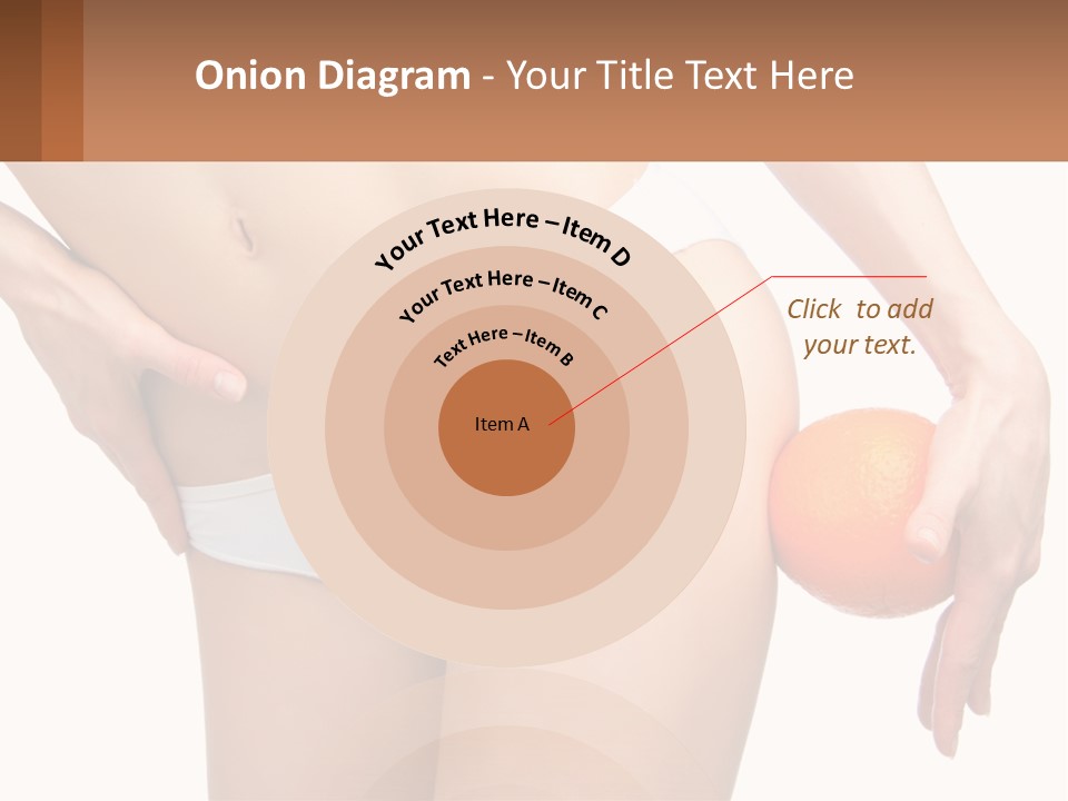 Model Business Hand PowerPoint Template