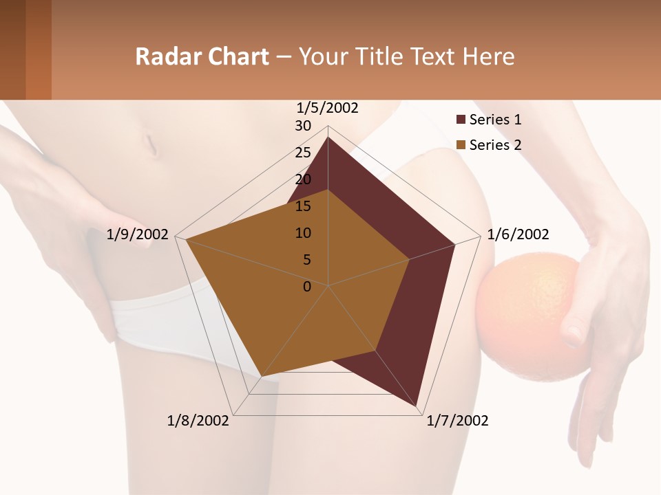 Model Business Hand PowerPoint Template