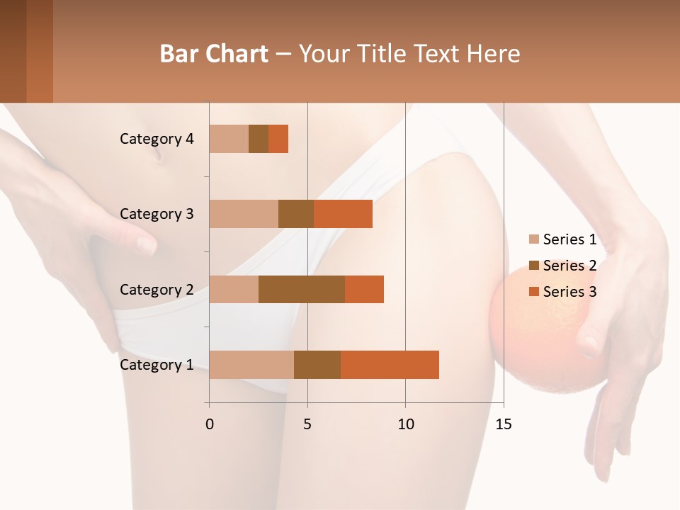 Model Business Hand PowerPoint Template