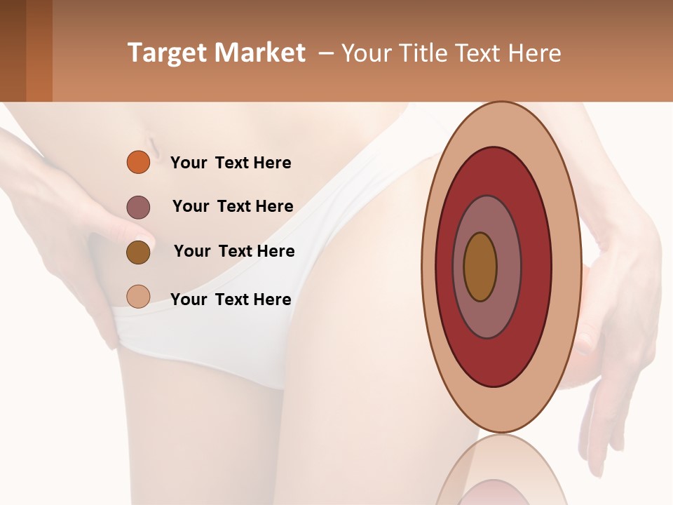 Model Business Hand PowerPoint Template