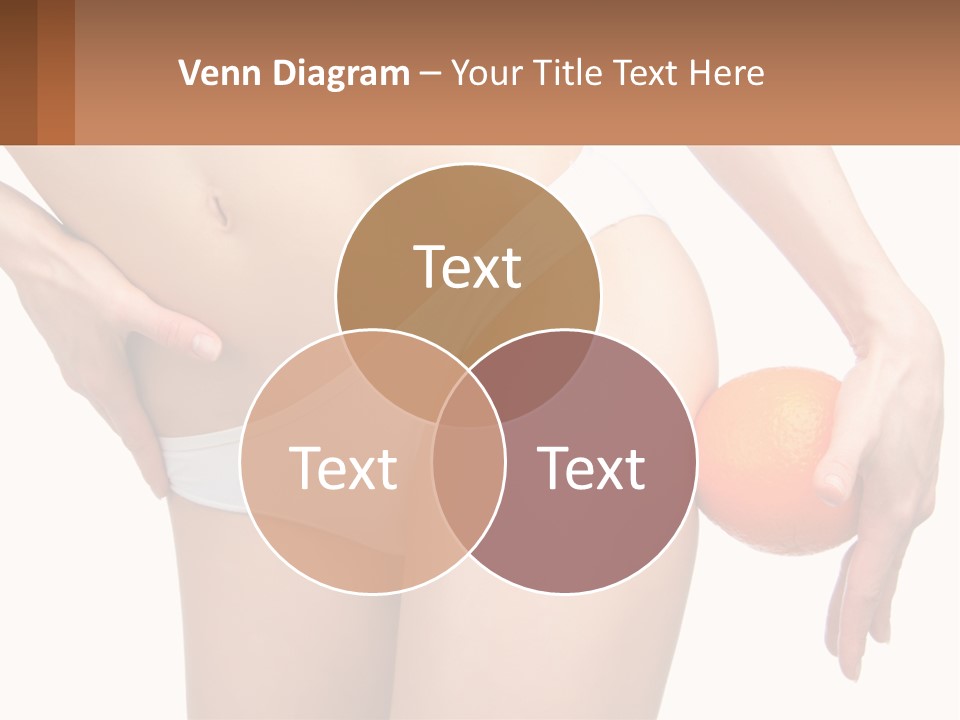 Model Business Hand PowerPoint Template