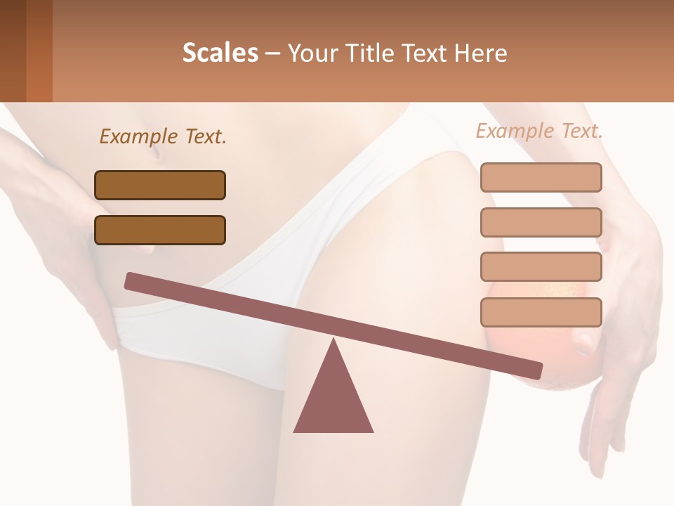 Model Business Hand PowerPoint Template