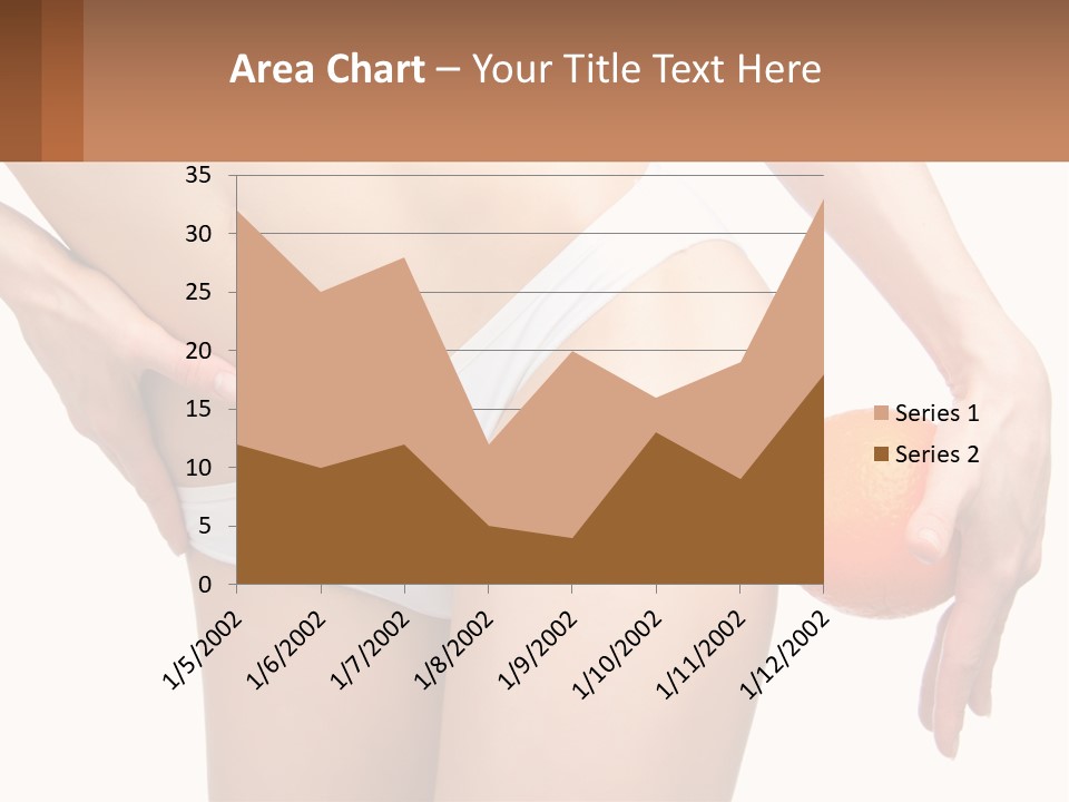 Model Business Hand PowerPoint Template