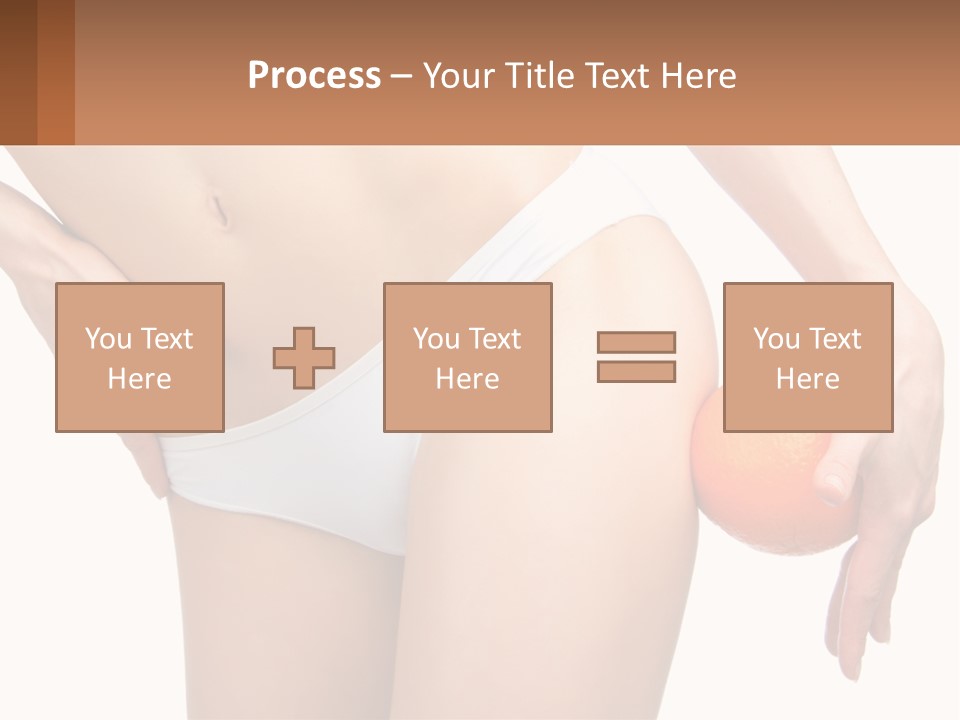 Model Business Hand PowerPoint Template