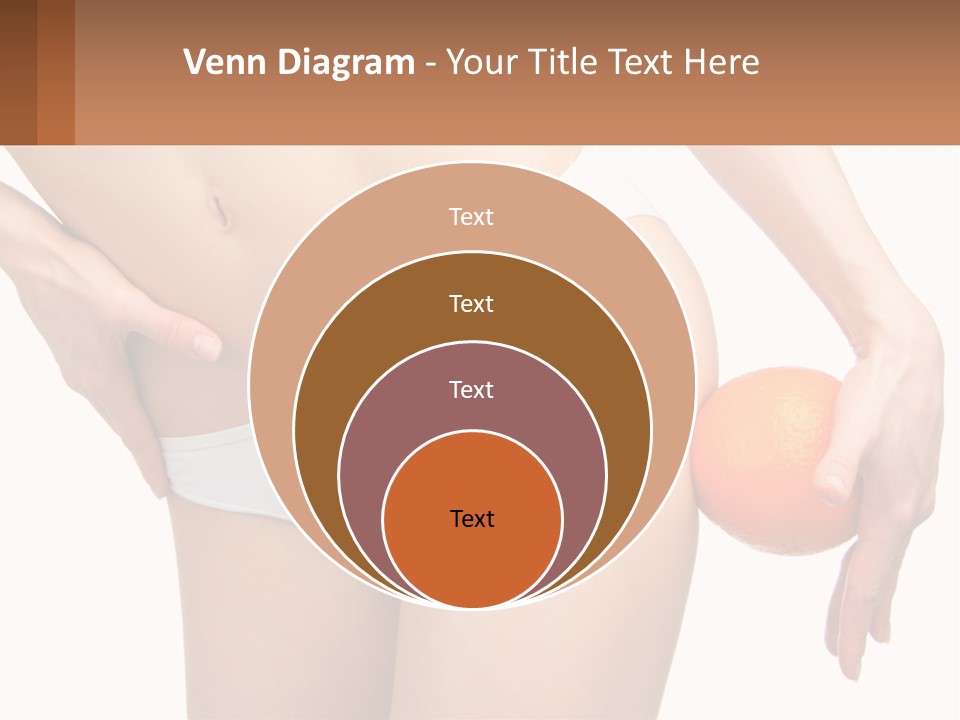 Model Business Hand PowerPoint Template