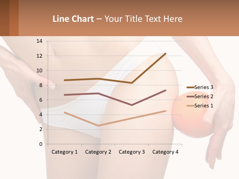 Model Business Hand PowerPoint Template