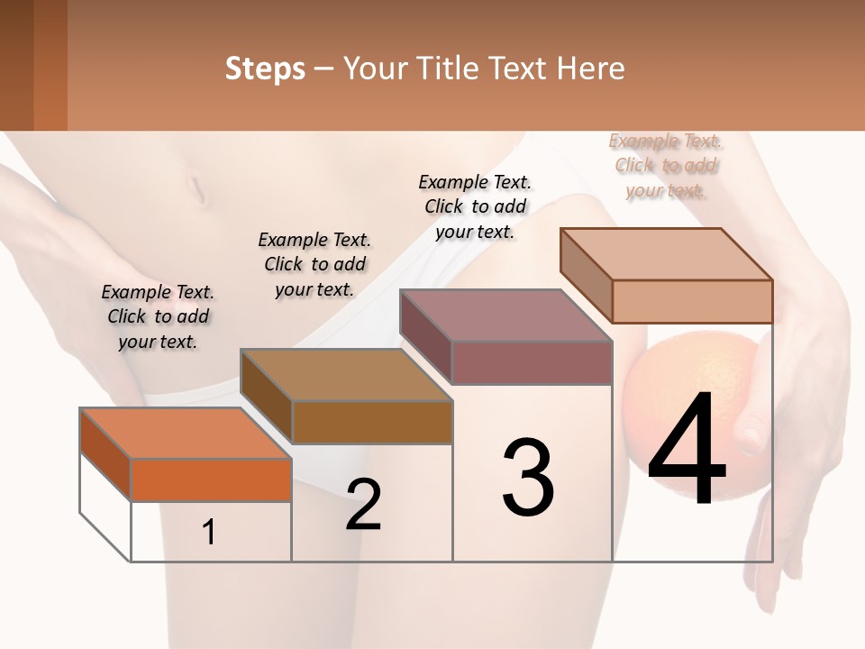 Model Business Hand PowerPoint Template