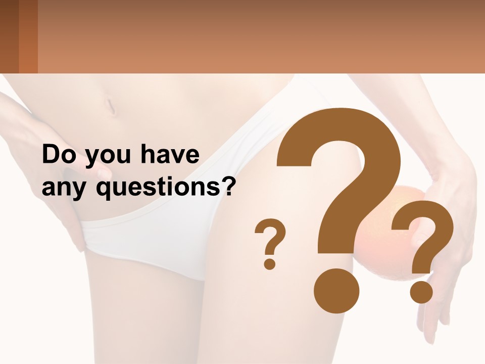 Model Business Hand PowerPoint Template