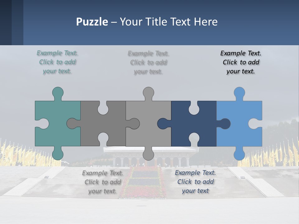 Estate Dream Grass PowerPoint Template